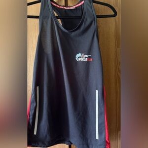 Red Bull Wings for life World Run Tank Top with Reflective Strips